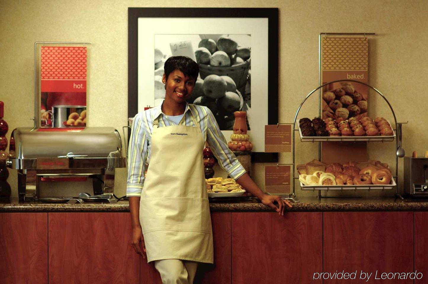 Hampton Inn Evansville Airport Restaurante foto
