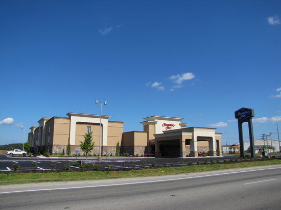 Hampton Inn Evansville Airport Exterior foto